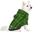 thumbnail image 2 of Fotbe American Football Field Sudadera con Estampado para Perros Pequeños – Suéter con Capucha para Mascotas, Tela Suave de Forro Polar con Bolsillo-XX-Large, 2 of 7