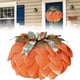 thumbnail image 1 of Coronas de otoño YZhouD para puerta de entrada, corona artificial creativa de Halloween de 40 cm con bayas, coronas de calabaza de arpillera para otoño, Halloween, Acción de Gracias, decoración, 1 of 8