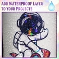 thumbnail image 5 of 24 Sheets Vinyl Sticker Paper for Inkjet Printer - Printable Glossy and Holographic Laminate, 5 of 8