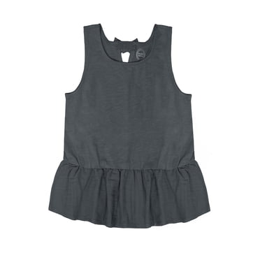Wonder Nation Girls Peplum Tank, Sizes 4-18 & Plus