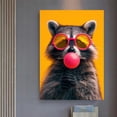 thumbnail image 4 of Póster con estampado de gato, oso, panda, jaguar, vaca, conejo, tigre, animales, burbujas, arte de pared, imágenes, pintura en lienzo, decoración del hogar, regalo, 4 of 5