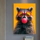 thumbnail image 4 of Póster con estampado de gato, oso, panda, jaguar, vaca, conejo, tigre, animales, burbujas, arte de pared, imágenes, pintura en lienzo, decoración del hogar, regalo, 4 of 5