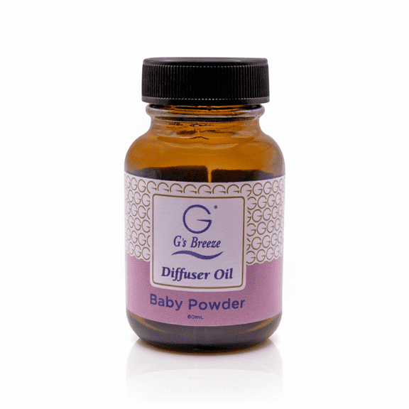 G's Breeze Baby Powder Diffuser Oil - Soft, soothing baby powder diffuser oil for calm, comforting scent.