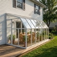 thumbnail image 2 of Palram - Canopia Sun Room 2 Clear Kit - Multiple Sizes - White - Walk-In Greenhouse w/ Built-In Vent, 2 of 8