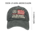 thumbnail image 3 of Ball Caps for Men Classic Embroidered Anniversary Baseball Cap Adjustable Snapback Hat for Men and Women, 3 of 7