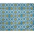 thumbnail image 5 of oneOone Polyester Lycra Turquoise Blue Fabric Mosaic Fabric For Sewing Printed Craft Fabric By The Yard 56 Inch Wide, 5 of 6