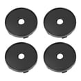 thumbnail image 1 of Unique Bargains 4 Pcs Noir 60mm Dia 5 Clips Capuchons de Moyeu Central de Roue de Voiture, 1 of 4