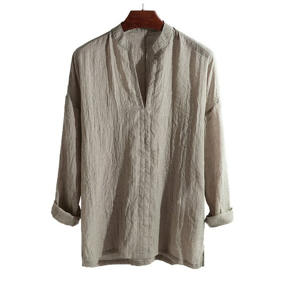 Long Sleeve Shirts for Men, V Neck Mens Long Sleeve Tee Shirts, V Neck T Shirts Men Casual Shirts