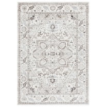 SAFAVIEH Opal Kentigern Medallion Area Rug, Grey/Beige, 8' x 10'