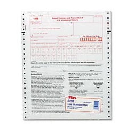 Tops 1096 Tax Form - 10 per pack-2PK