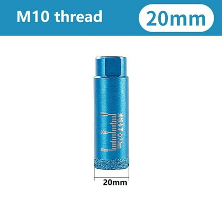 

1PC M10 Thread Dry Vacuum Brazed Diamond Drilling Core Bit Ceramic Tile Hole Saw