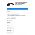 thumbnail image 2 of Headlight Connector - Compatible with 1975 - 1986 Chevy K5 Blazer 1976 1977 1978 1979 1980 1981 1982 1983 1984 1985, 2 of 2
