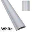 thumbnail image 3 of Cable Shield PVC Foor Cord Cover - Model: CSX-2 - Length: 31" - Color: White - 1 Piece, 3 of 5