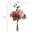 thumbnail image 5 of Bright-colored Artificial Flower Exquisite No Withering Faux Silk Flower Simulation Rose for Home, 5 of 7