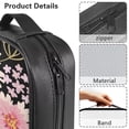 thumbnail image 6 of FKELYI PU Leather Bible Cover for Prayer Zippered Bible Bags with Handle Large Capacity Bible Carrier Pink Floral Butterfly Trust Print Book Organzier Holder for Christian, 6 of 6