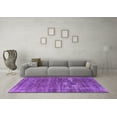 thumbnail image 3 of Ahgly Company Indoor Rectangle Oriental Purple Industrial Area Rugs, 2' x 5', 3 of 4