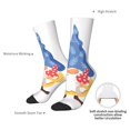 thumbnail image 4 of Logiee Autumn Funny Gnomes Print Adult Socks for Men & Women,Calf Socks, Ankle Socks,Boots Socks,Breathable Casual Sock,Unisex Crew Socks, 4 of 6