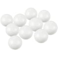 thumbnail image 2 of 10 x Modelling Craft Polystyrene Foam Ball Sphere 6cm---White, 2 of 8