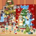 thumbnail image 2 of Christmas Advent Calendar 2024 - 24PC Blue-Y Surprise Christmas Blind Boxes with Random Different Action Figure Toys, Christmas 24-Days Countdown Calendar Gifts, 2 of 6