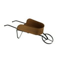 thumbnail image 1 of Oxidized Finish Metal Decorative Country Farmhouse Wheelbarrow Planter Indoor / Outdoor, 1 of 5