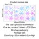 thumbnail image 4 of Juego de 3 calcomanías navideñas luminosas con forma de copo de nieve para ventanas | Adhesivos estáticos sin pegamento para puertas y paredes de vidrio | Decoraciones navideñas reutilizables que, 4 of 8