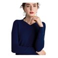 thumbnail image 1 of Sueter De Mujer Moda Sweater Dama Cuello V Abrigo Ligero LOLE  Sueter, 1 of 7