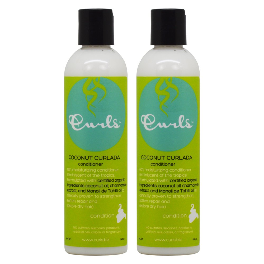 Curls Coconut Curlada Conditioner 8oz "Pack of 2"