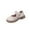 Beige, variant on DMDUOU Toddler Girls Mary Jane Dress Shoes School Uniform Loafers PU Leather Flats Non-Slip Sole Casual Shoes Beige 26