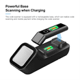 thumbnail image 2 of Barcode Scanner Handheld 1D Bar Code Reader BT and 2.4G Wireless USB Wired Connection with Charging, 2 of 4