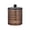 Amber/Black, variant on Amber/Black Geometric Grid Glass Storage Jar for Bathroom and Household Organization