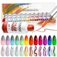thumbnail image 1 of Set de esmaltes de uñas en gel RARJSM que cambian de color, 8 ml x 12, 1 of 8
