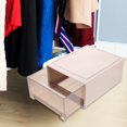 1Pc Home Storage Container Simple Clothes Holder Visible Storage Box