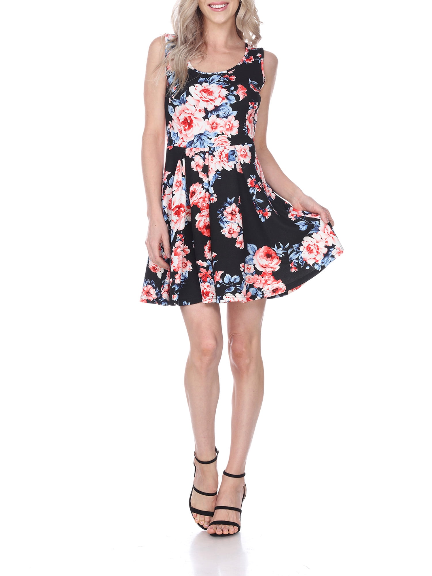 women's fit n flare dresses