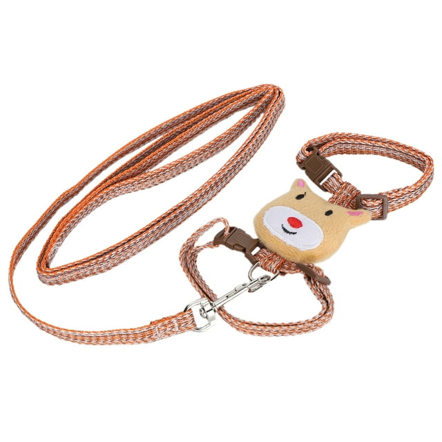 Escape Proof Cat Harness,AntiLost Cat Harness with Anti Lost Pet Harness Cat Vestwith Leash Multi-Functional
