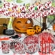 thumbnail image 1 of Juego de Vajilla para Fiesta de Halloween, Mantel Desechable para Fiesta de Miedo, Fiesta Temática de Halloween, 1 of 4