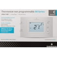thumbnail image 4 of 80 Series Thermostats, 1 H, 1 C, Wall Mount, Hardwired/Battery, 24VAC, 4 of 5