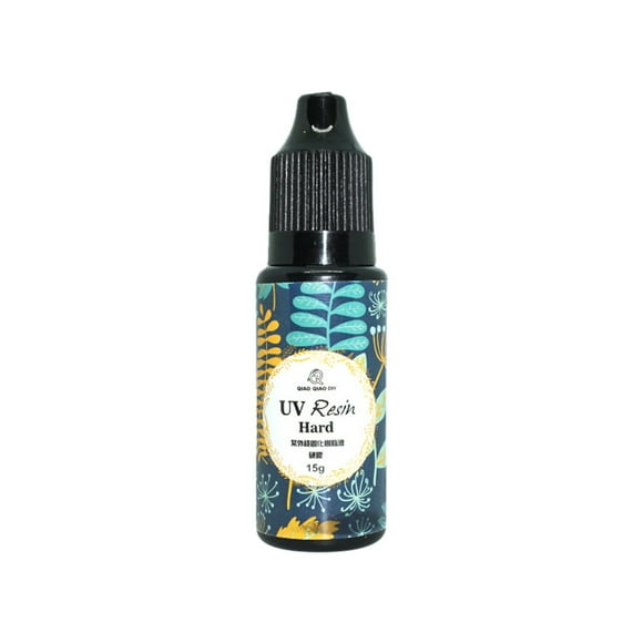 Transparent Resin Hard -Clear Glue DIY Curing Epoxy Resin Jewelry 15g Abs Glue Clear Pool Tips Floor Glue It Spray Glue with Brush And Nozzle Crazy Glue with Brush Siding Gauges 3/8 3d Glue Stick