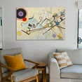 thumbnail image 6 of Wassily Kandinsky Composition VIII Poster Decorative Painting Canvas Wall Art Living Room Posters Bedroom Painting,Unframe-style,08x12inch(20x30cm), 6 of 8