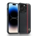 thumbnail image 2 of for iPhone 16 Pro Aramid Fiber Case, Luxury Carbon Fiber Texture Cases Hard PC Bumper Shockproof Protective Cover for iPhone 16 Pro, Black, 2 of 9