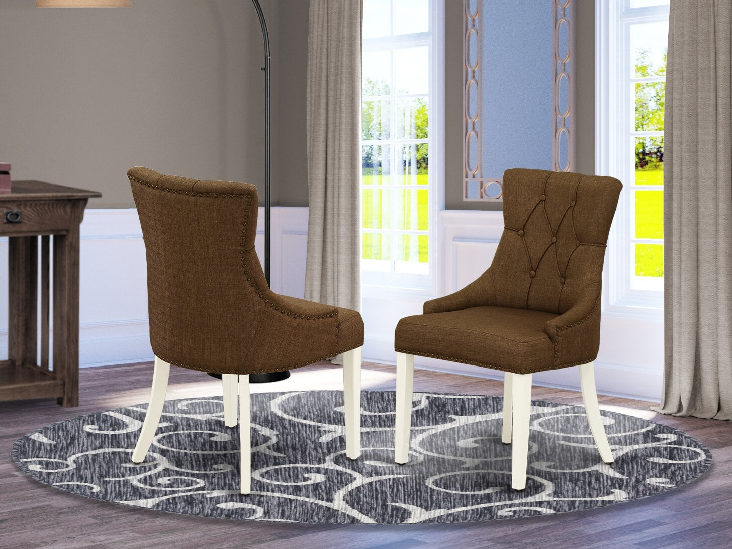 Schlemmer Upholstered Dining Chair, Weight Capacity (lbs) 300, Main