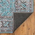 thumbnail image 7 of Unique Loom Timeless Collection Area Rug - Matthew (2' x 6' Runner, Blue/ Black), 7 of 7