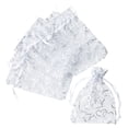thumbnail image 3 of 3" x 4" Silver Dbl Heart Organza Favor Bags by Celebrate It™ Occasions™ 12ct., 3 of 5