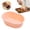 Orange, variant on KUMHONW Ellipse Cheese Cake Pan, 3.14*2.16*0.98 Inch Non-Stick Oval Cake Bread and Meat Bakeware for Oven and Instant Pot Baking (Green)