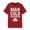 Red, variant on Women's T Shirts Letter Print Crew Neck Short Sleeve Tops for Everyday Wear Women Graphic Tees Red XL