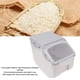 thumbnail image 3 of Contenedor Para Almacenar Arroz, Hermético De Plástico Dispensador De Alimentos Secos Con Taza, Contenedores Para Almacenar Cereales Contenedor Para Harina Para Cocina, 3 of 7
