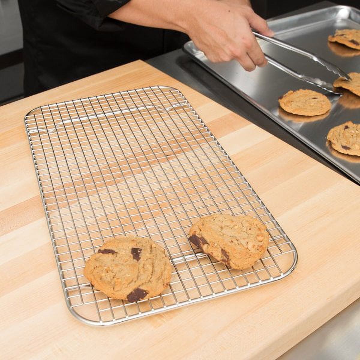 Vollrath Full Size Stainless Steel Wire Cooling Rack / Pan Grate for Steam Table Pan - image 1 of 3