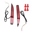 thumbnail image 1 of 2pcs Tail Brake Signal Light Rear Bumper Reflectors Fog Lamp Replacement for Corolla 2019‑2020, 1 of 14