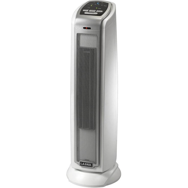 Lasko 1500W Portable Electronic Thermostat Ceramic Tower Space Heater (2  Pack) - Walmart.com