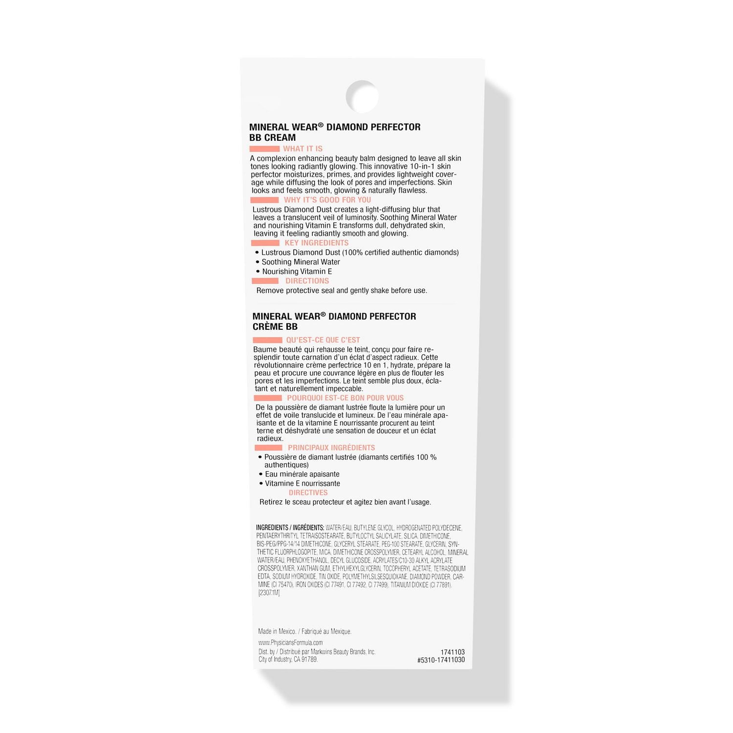 Mineral Wear® Diamond Perfector BB Cream - Medium-to-Tan, Tinted moisturizer beauty balm