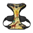 thumbnail image 4 of Kdxio African Print No Pull Dog Harness Adjustable Reflective Oxford Easy Control Medium Large Dog Harness for Training and Everyday-Small, 4 of 8